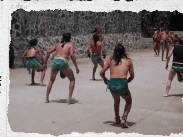 Recordamos el “Juego de pelota”, el deporte-ritual maya y azteca