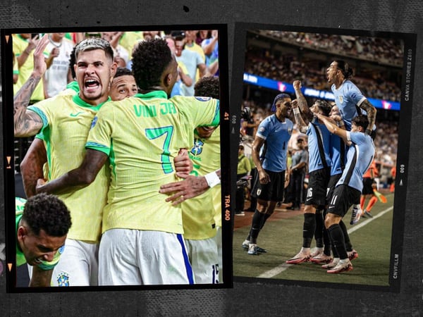 Copa América 2024: así está el historial de Uruguay vs. Brasil