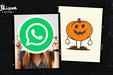 WhatsApp está por estrenar el Modo Halloween". Fuente: Chismecito