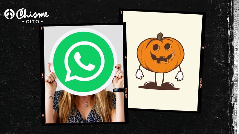 WhatsApp, modo Halloween. Fuente Chismecito