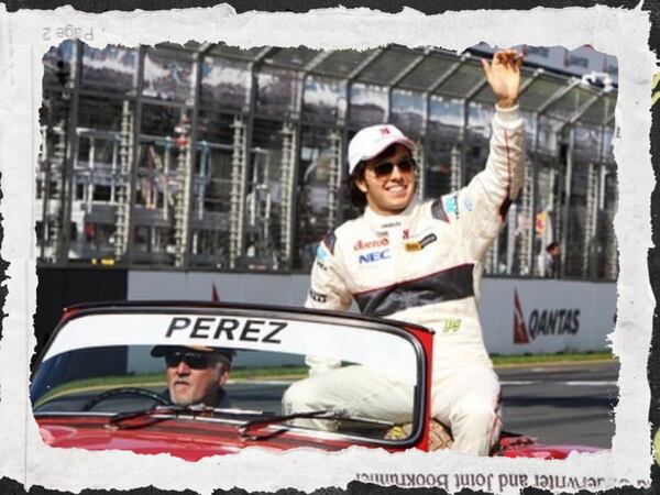 ¿Qué hacías un día como hoy hace 13 años? Checo Pérez debutaba en la F1