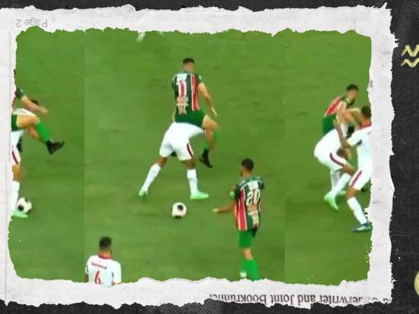 Jugador monta “a caballito” al rival y se arma una pelea descontrolada en el futbol de Brasil (VIDEO)